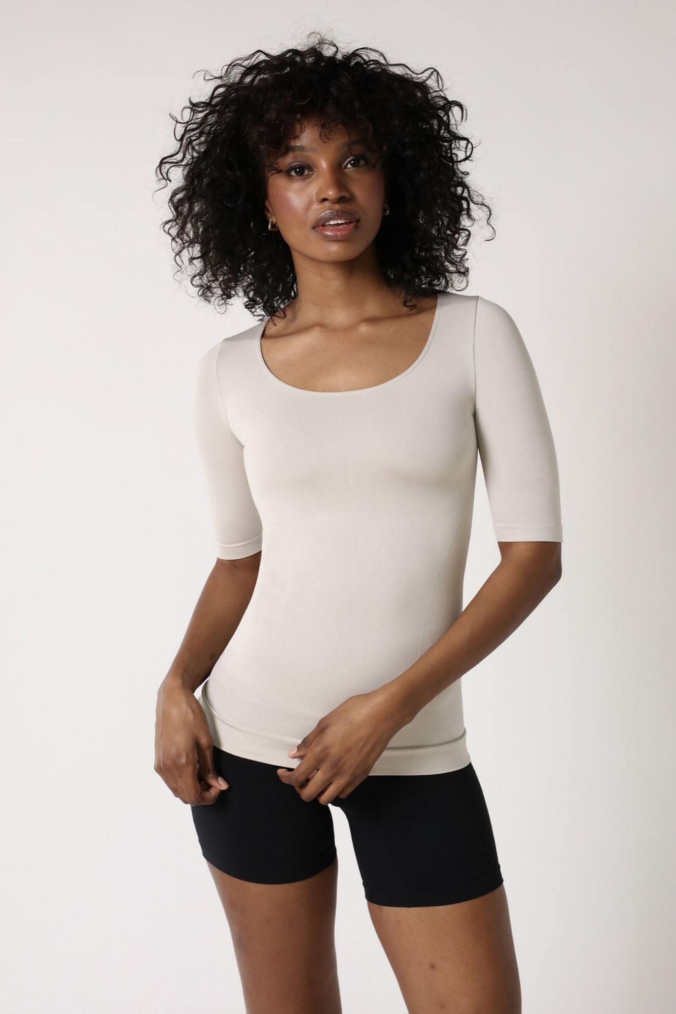 Graues T shirt - Beach