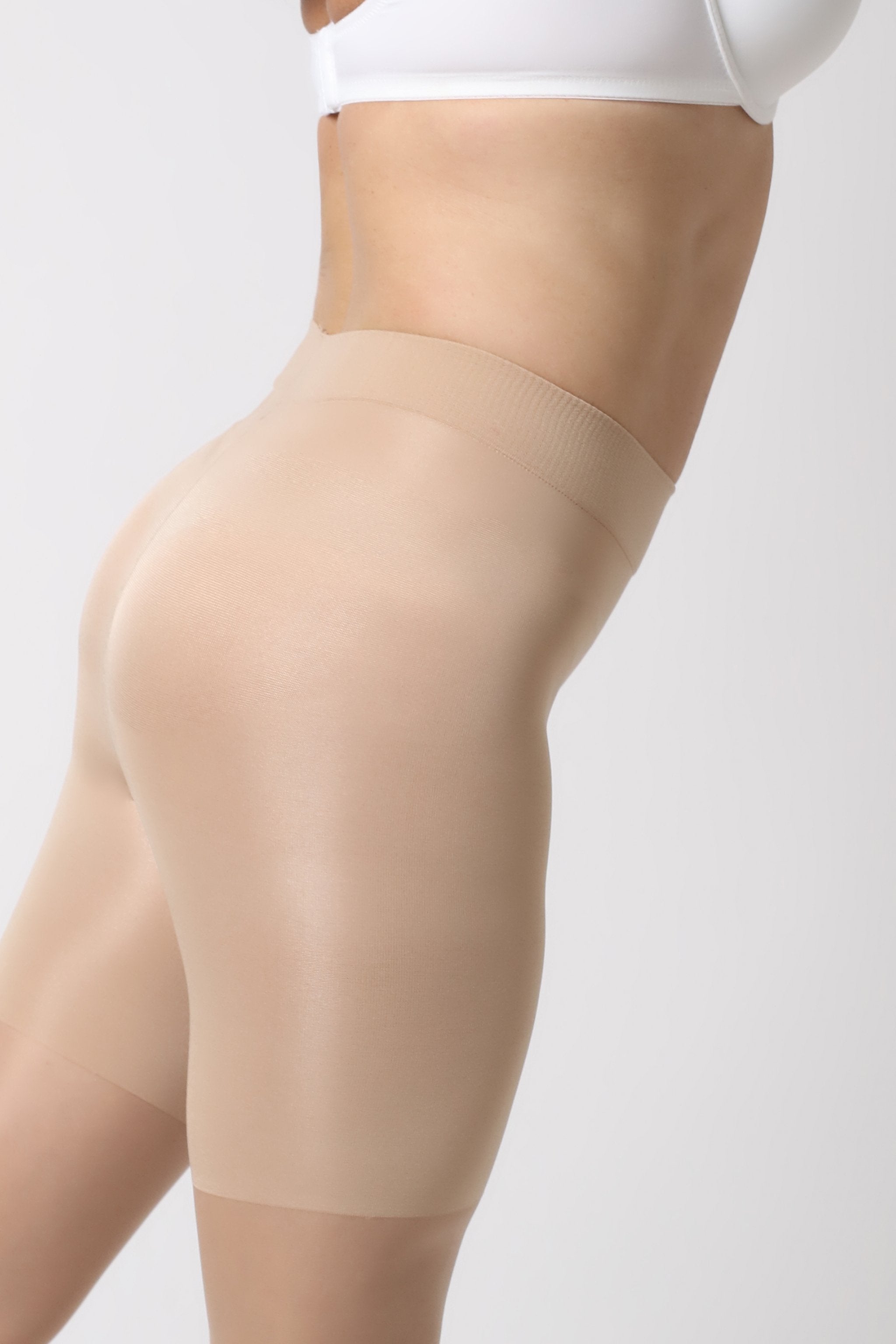 beige Strumpfhose - Hautfarben