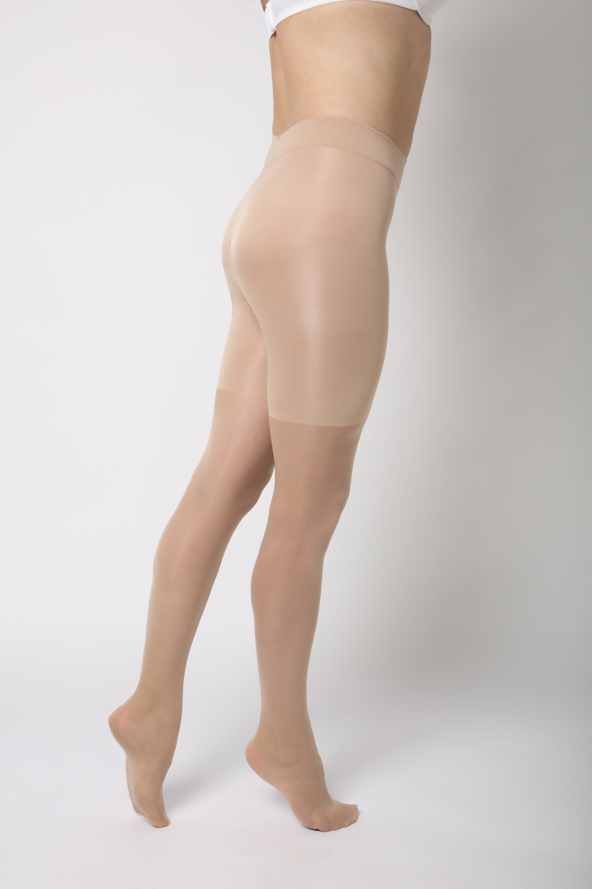 beige Strumpfhose - Hautfarben