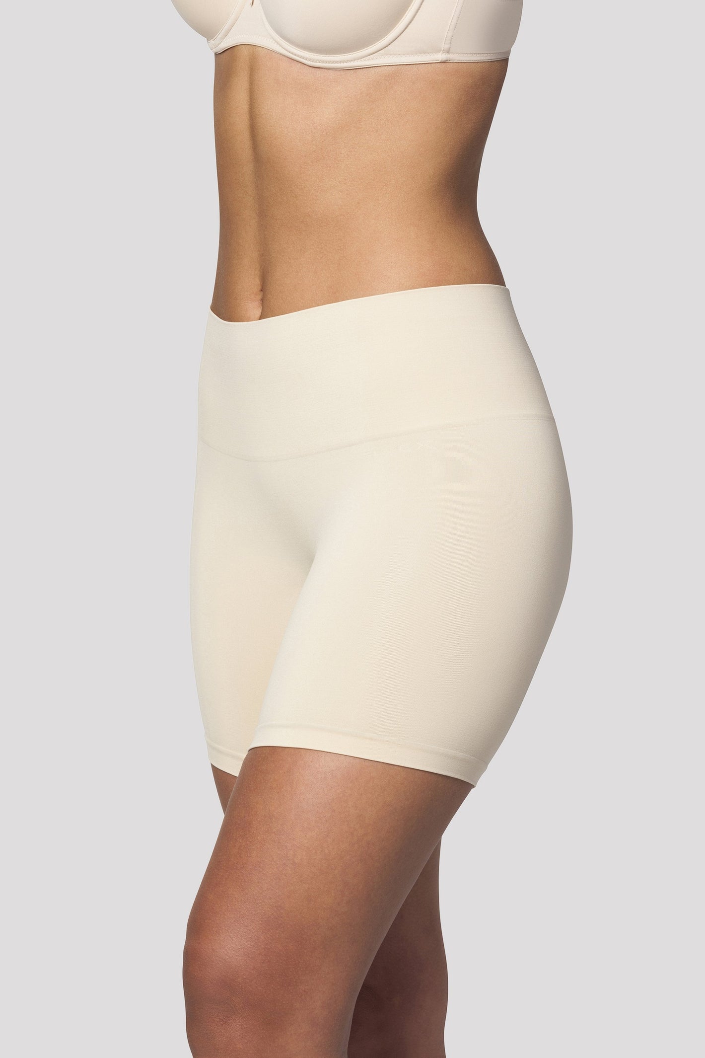 Beige Shapewear Shorts - Hautfarben