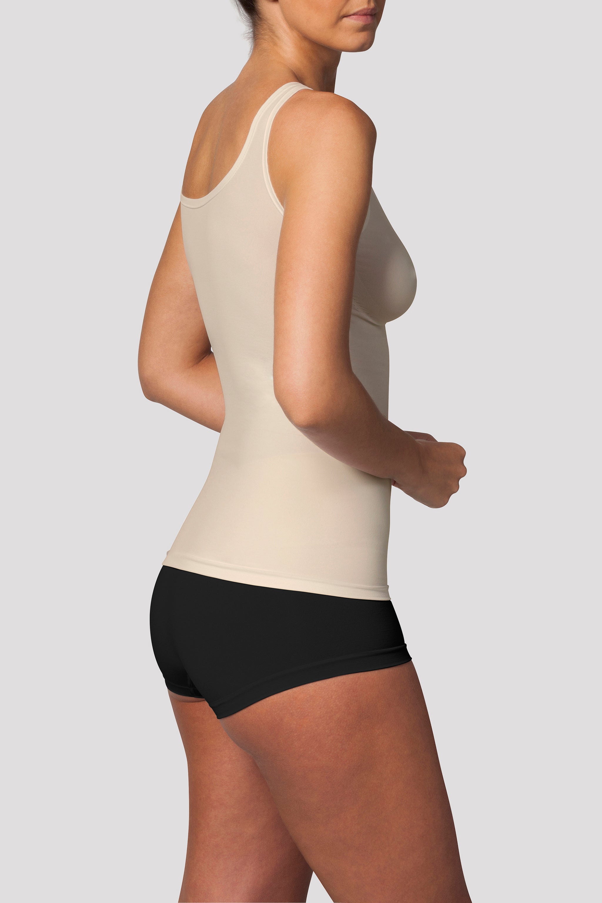 Shapewear Hemd mit Support - Hautfarben